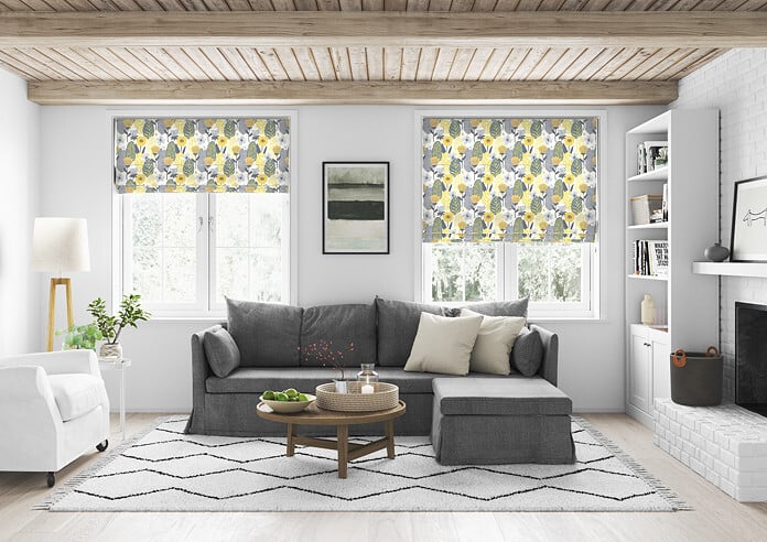 Blooma, Saffron - Twist&Fit Roman Blind - Image 5